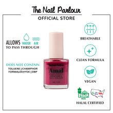 Load image into Gallery viewer, AMAL DREAMY CHERRY BREATHABLE NAIL POLISH - 8806