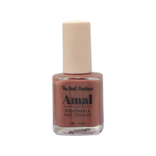 Load image into Gallery viewer, AMAL MODEST MOCHA BREATHABLE NAIL POLISH - 8820
