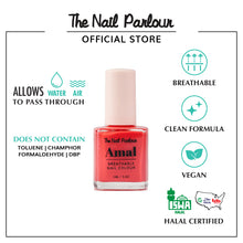 Load image into Gallery viewer, AMAL SEA CORAL BREATHABLE NAIL POLISH - 8808