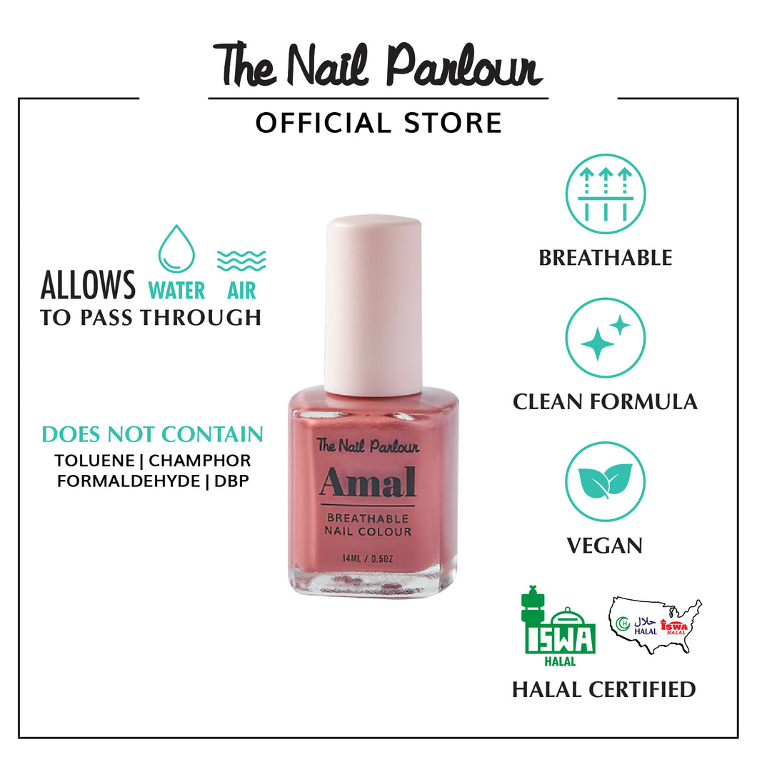 AMAL DESERT BLOOM BREATHABLE NAIL POLISH - 8823