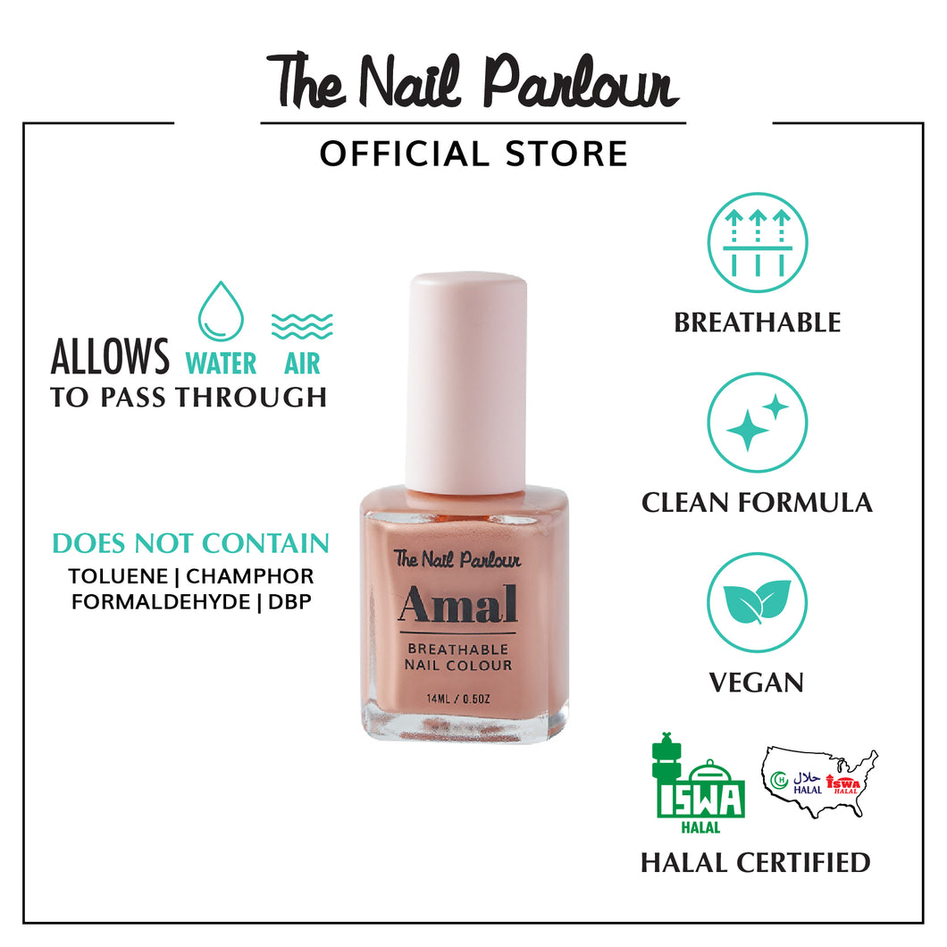 AMAL SAHARA DUNES BREATHABLE NAIL POLISH - 8824