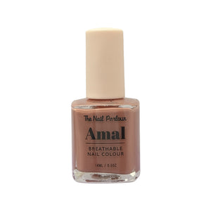 AMAL DEEP LATTE BREATHABLE NAIL POLISH - 8818