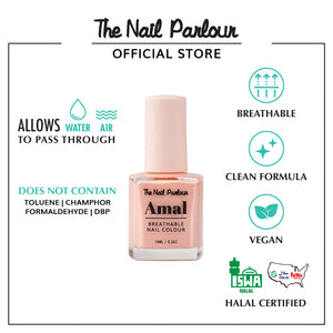 AMAL HUSH HUSH BREATHABLE NAIL POLISH - 8812