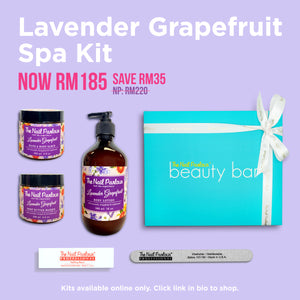 Lavender Grapefruit Mani Pedi Spa Kit