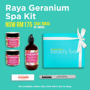 Raya Geranium Mani Pedi Spa Kit
