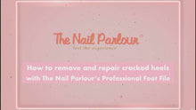 Load and play video in Gallery viewer, The Nail Parlour Professional Foot File

