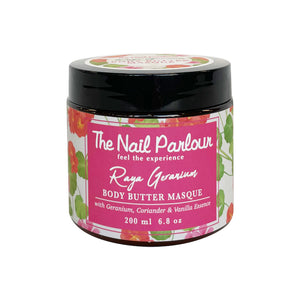The Nail Parlour Raya Geranium Body Butter Masque