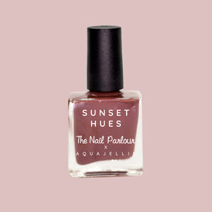Sunset Hues - The Nail Parlour x Aquajellie Peelable Polish